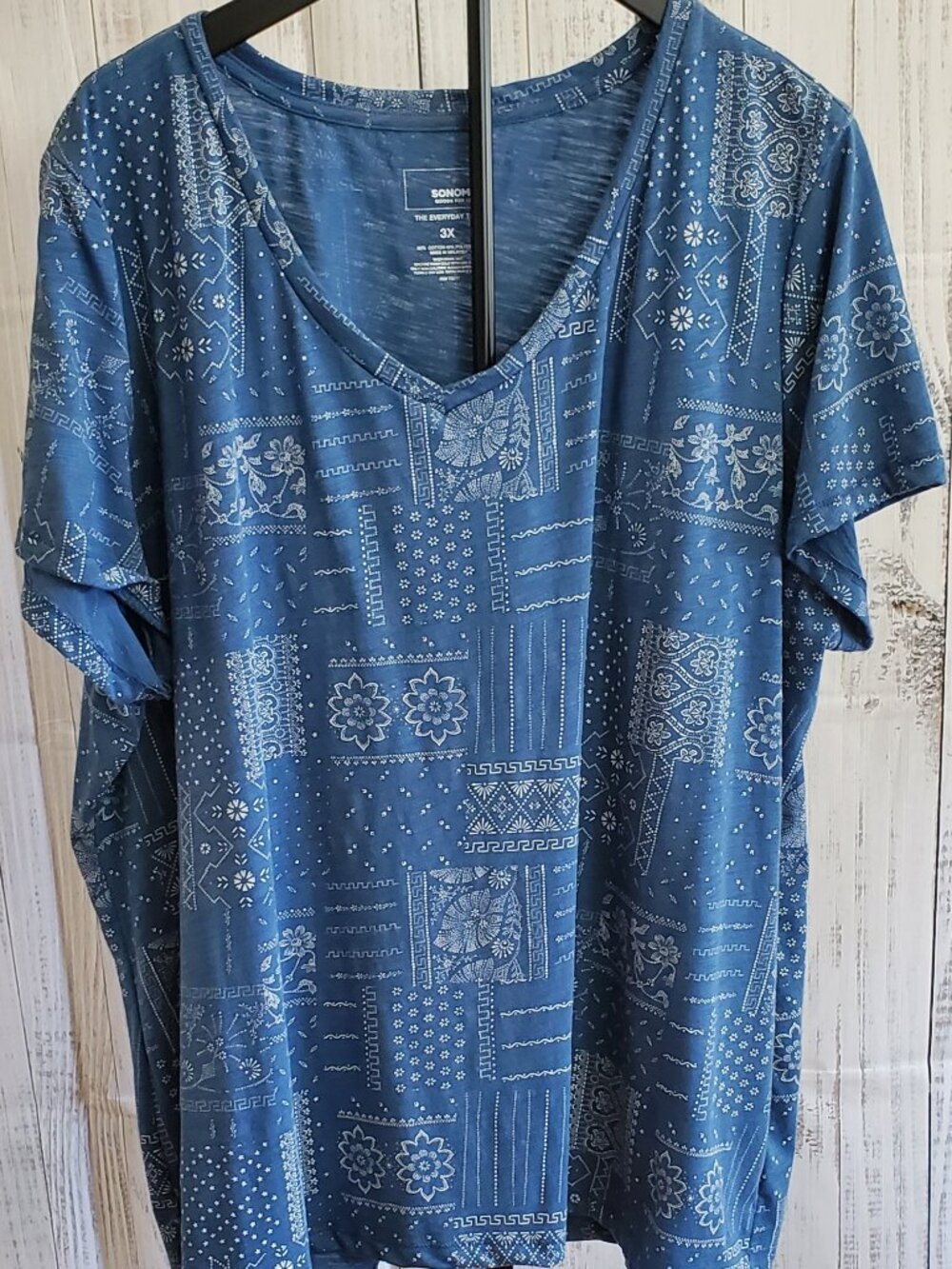 Sonoma Goods For Life  Women's Plus Size The Everyday Tee Size 3X
